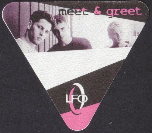 LFO backstage pass Tour Satin Cloth MEET & GREET  