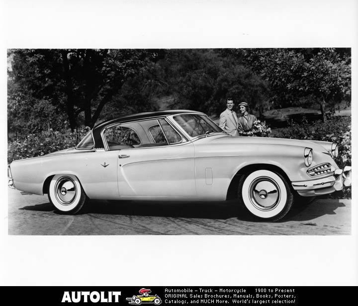 1954 Studebaker Commander Starliner Factory Photo  