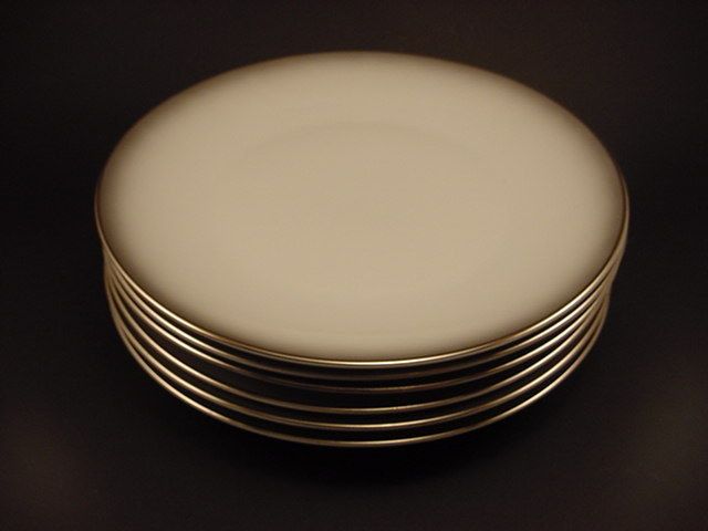 Rosenthal China EVENSONG Salad Plates   Set of Six  