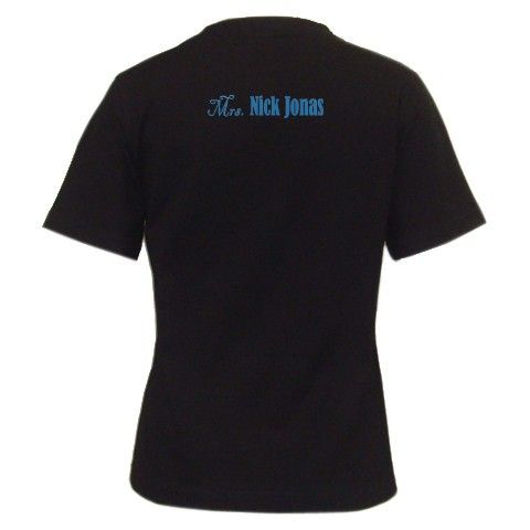 Nick Jonas Collection Black T Shirt S 2XL  