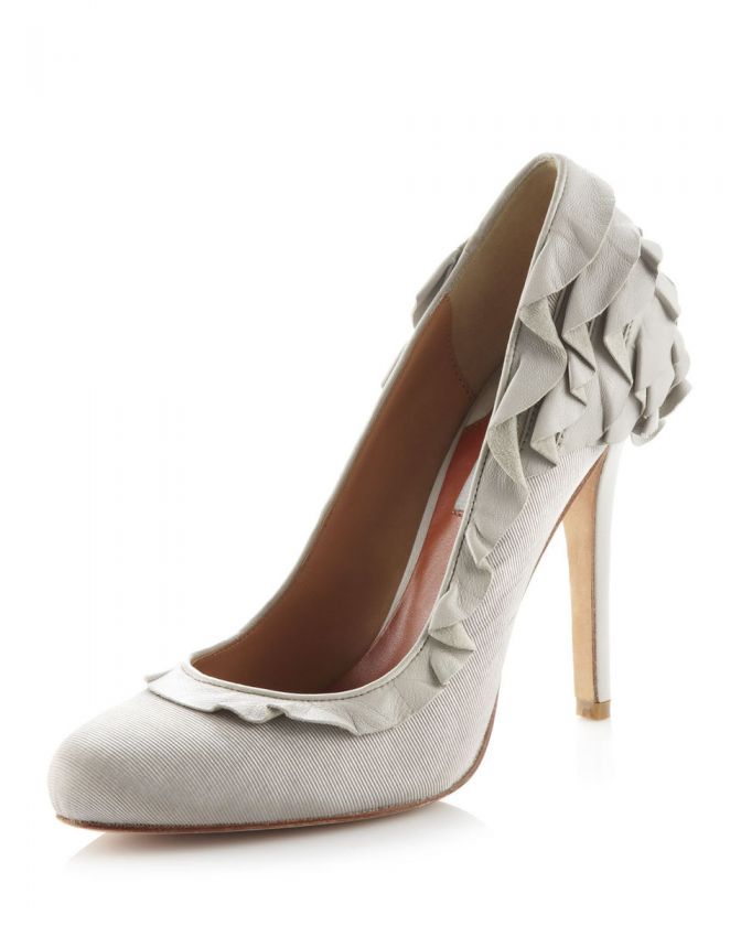 Badgley Mischka Tai 2 Pumps, Light Gray  