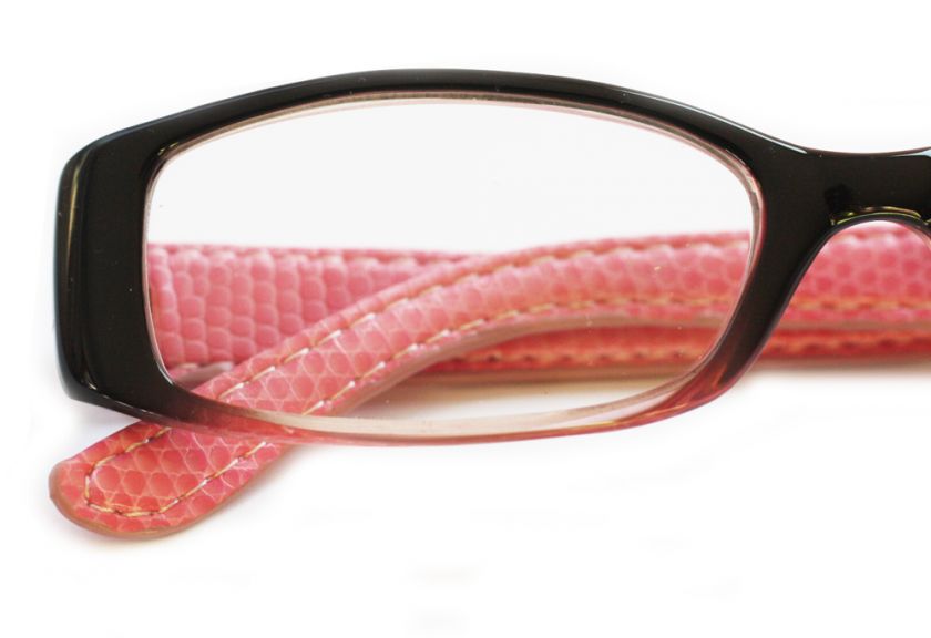 COACH & HORSES Reading Glasses 1.00 2.50 Black Pink  