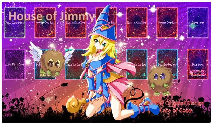   Custom Made Play Mat Large MousePad Mat Dark Magician Girl #033  