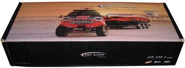 ARC AUDIO KS125.4 MINI AMP NEW 4CH 500 WATT AMPLIFIER  