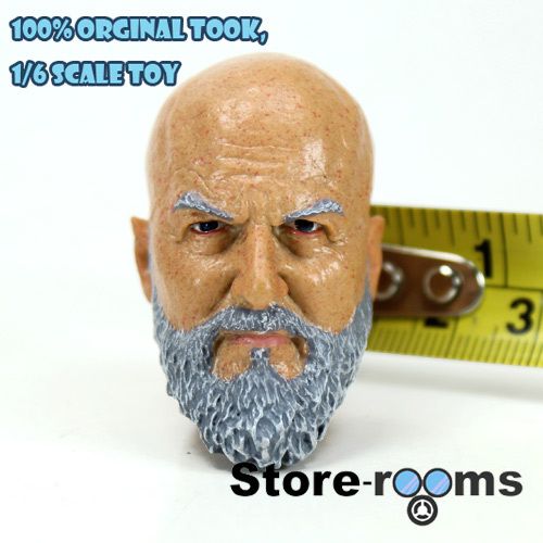 A14 01 1/6 Scale Big Boss Head Sculpt TTL ACE DID  