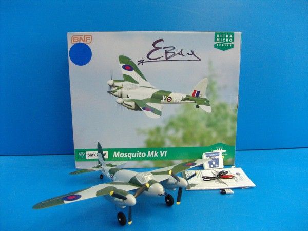 Parkzone Ultra Micro Mosquito Mk VI BNF R/C RC Electric Airplane Bind 