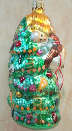 RADKO Christmas Joy ORNAMENT Girl TREE Vintage 950330  