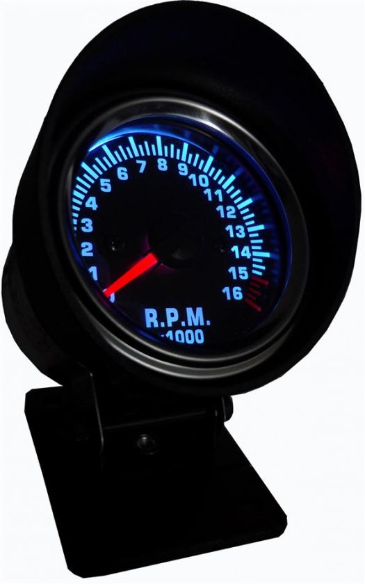 52mm MOTORBIKE STEIGER RPM TACHOMETER REV COUNTER GAUGE with holder