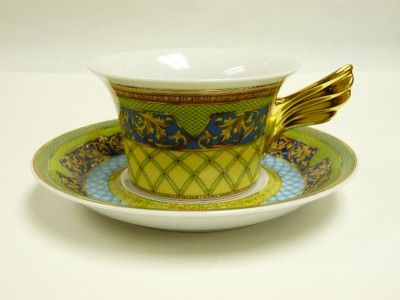 Versace By Rosenthal Russian Dream Cup Saucer Low 14640  