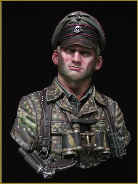  original YOUNG MINIATURE 1/10 bust German Waffen SS 