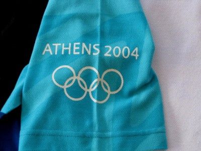 VINTAGE ADIDAS ATHENS 2004 OLYMPIC GAMES OLYMPICS VOLUNTEER UNIFORM 