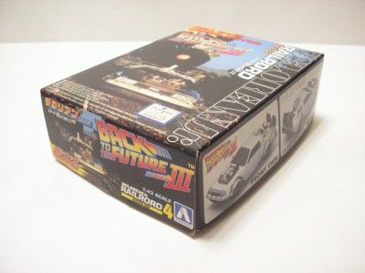 AOSHIMA Back To The Future Delorean Kit 1/43 UNIVERSAL  