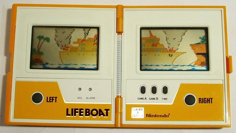 Nintendo Multi Screen Game & Watch   Life Boat Lifeboat  