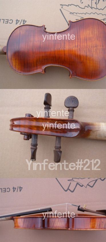 New Violin Russian SPruce Wenge parts Pro+ #212  