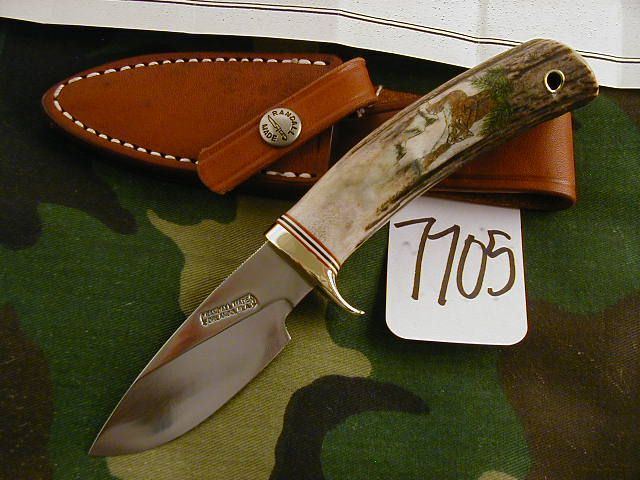 RANDALL KNIFE KNIVES #11 3 1/4,STG,SCRIM,WT,CI #7705  