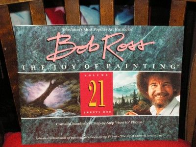 Bob Ross NEW Joy of Painting # 21 BOOK(See pictures)  