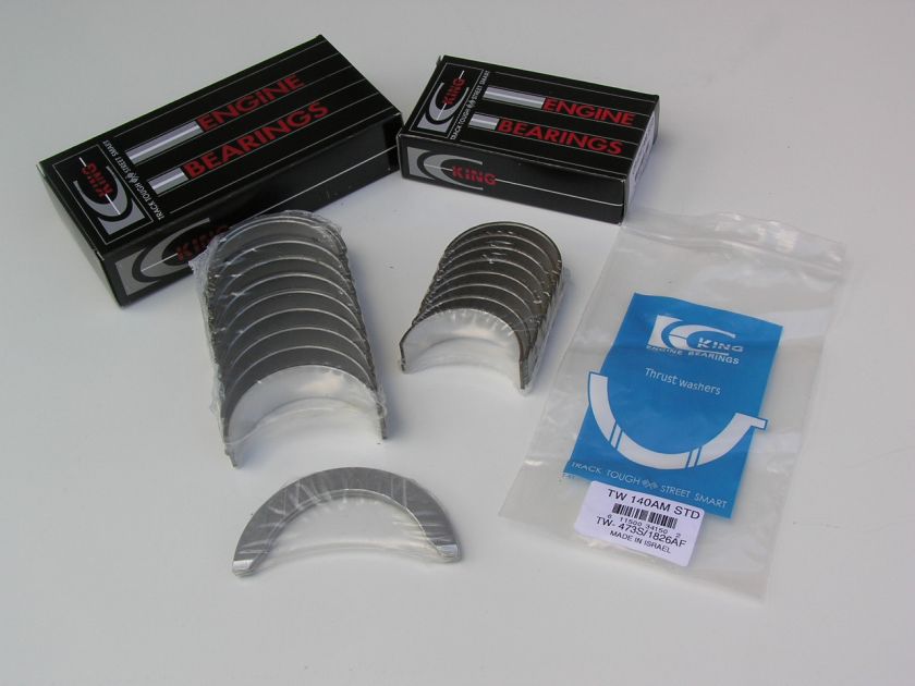 King Rod Main Bearings Kit Honda CRV B20B B20 vtec  