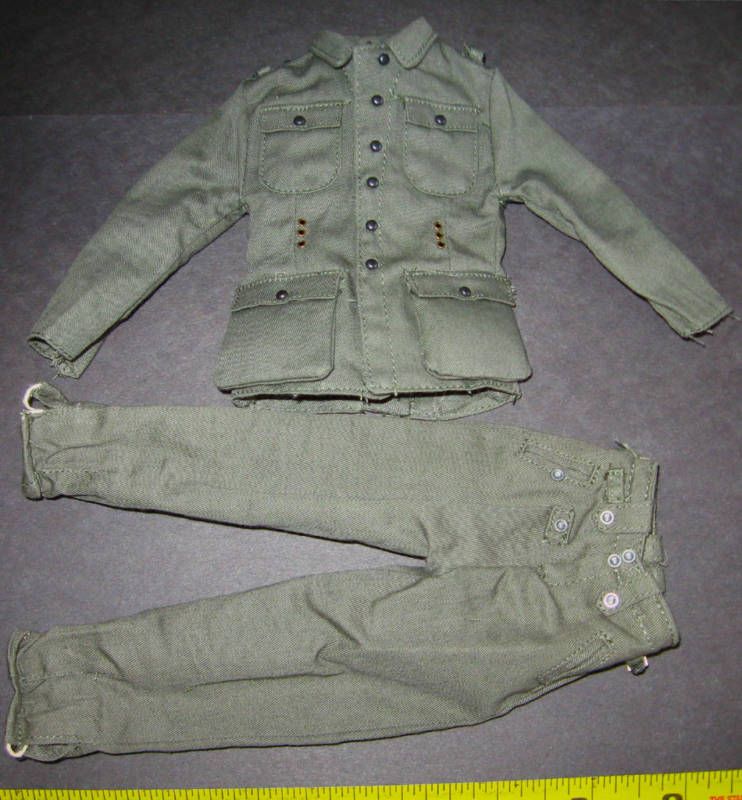 DRAGON GERMAN WWII UNIFORM 1/6 SCALE TOYS city did bbi  