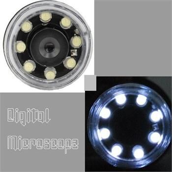 0MP 8 LED USB Video Cam Digital Microscope 50~500X  