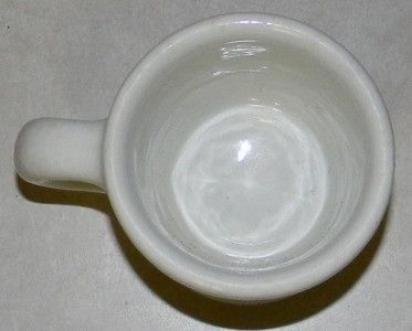 McNICOL CHINA Clarksburg, WVA18 White Mug Cup EUC  