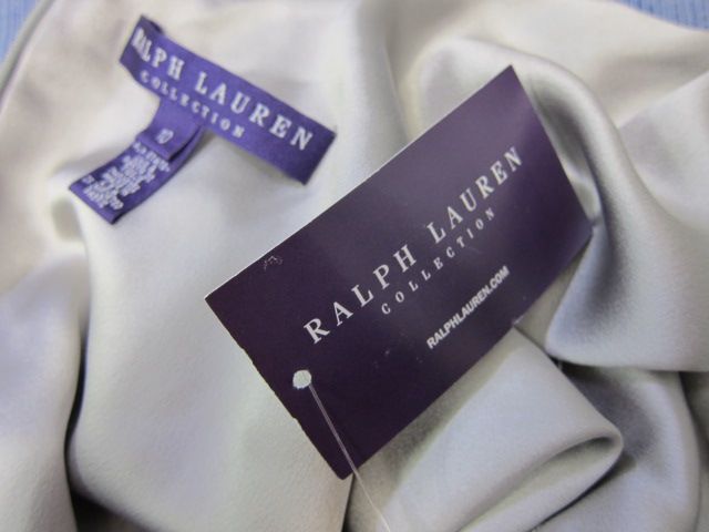 NWT $2998 Ralph Lauren Collection Silk Full Length Dress   Size 10 