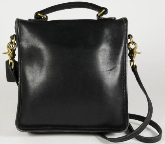   Black Leather Cross Body Messenger Soho Shoulder Handbag Purse Bag 354