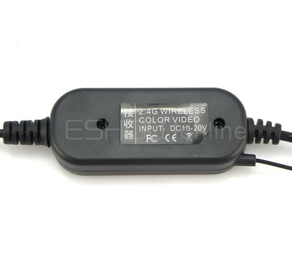 Wireless Car Rear View reversing Camera RCA Interface  