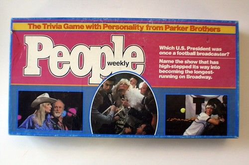   – People Weekly – NEW Vintage 1984 Trivia Pop Culture Board Game