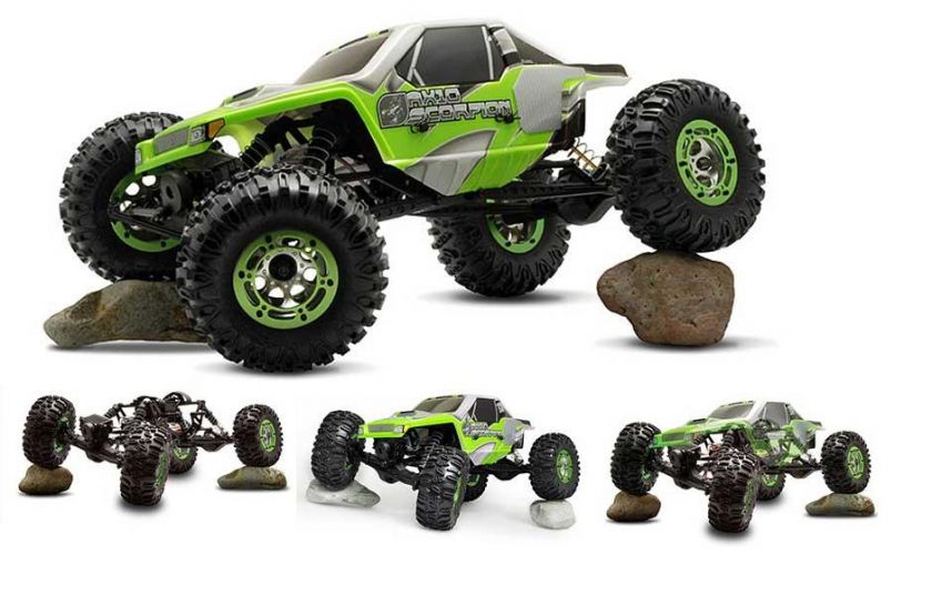 Axial AX10 Scorpion RTC Rock Crawler 2.4GHz AX90011 New in Box W/FREE 