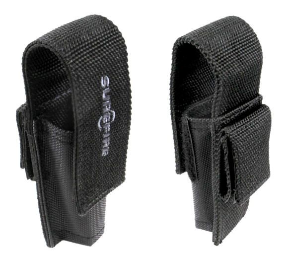 BLACK NYLON FLASHLIGHT HOLSTER FOR E2D BK_SUREFIRE #V21 084871841214 