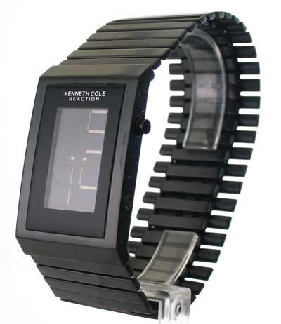 MENS KENNETH COLE STEEL DIGITAL NEW WATCH KC3656 020571424494  