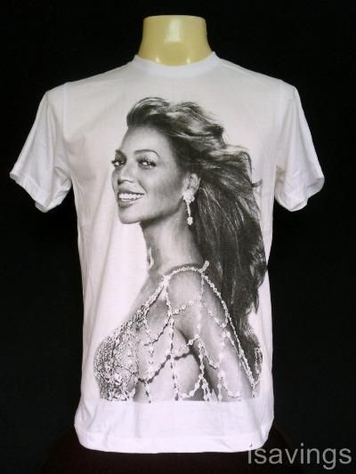 BEYONCE T shirt, Hip Hop R&B Soul DIVA Icon White S M L  