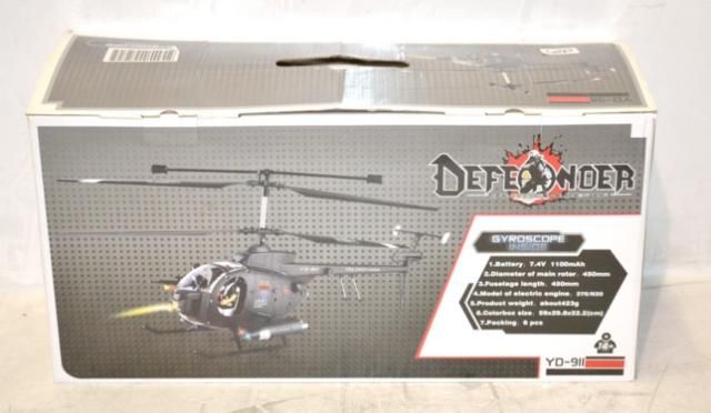 Defender YD 911 Giant Scale Swat R/C Helicopter  