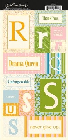 Scenic Route ~MONOGRAM Stickers~ Many Styles 99c/ea  