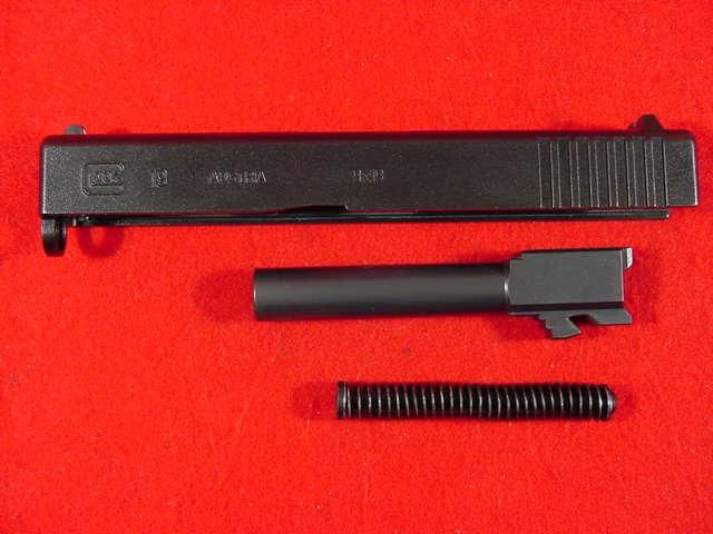 MINT Glock 19 9x19 9mm Pistol Barrel Slide Upper Complete  