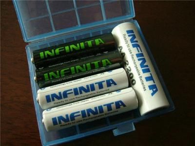 10 PCS AAA or AA Batteries Battery Holder Storage Case  