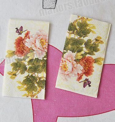 10pc*5 packs paper napkin Serviettes, tissue party favor  butterfly 