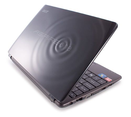 Acer Aspire One AO722 0828  Top