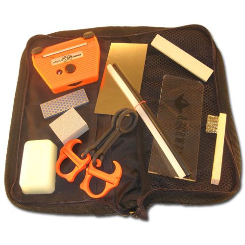 World Everything Kit Deluxe Ski Kit Vise Iron Brush+Wax  