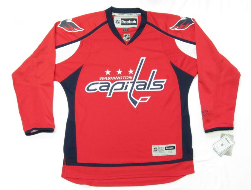 Washington Capitals NHL Hockey Jersey, Red   M, L, XL, XXL 2XL FREE 