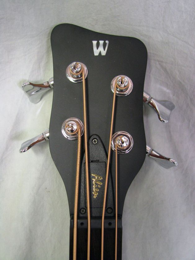 New Old Stock Warwick Alien 4 String Acoustic Electric Solid Top Bass 