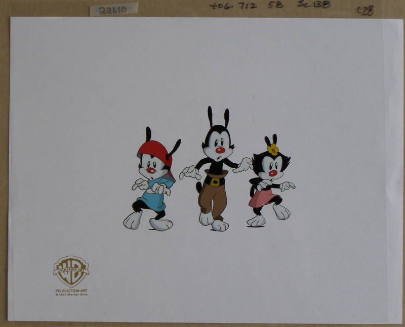 Official Warner Bros. ANIMANIACS 1994 Production Cel  