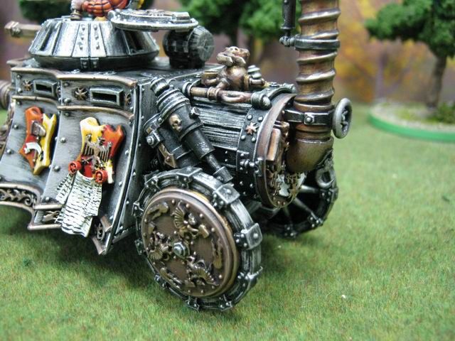 Warhammer DPS painted Empire Steam Tank EM029a  