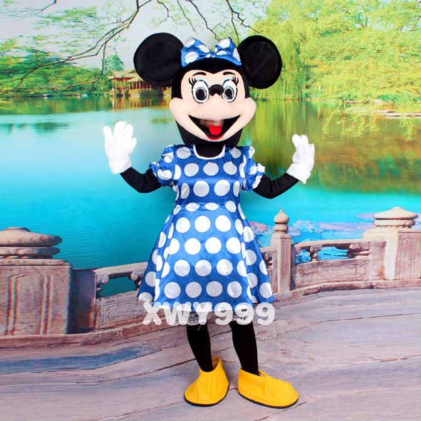 Minnie Mouse mascot costume new Adult Size 076783016996  