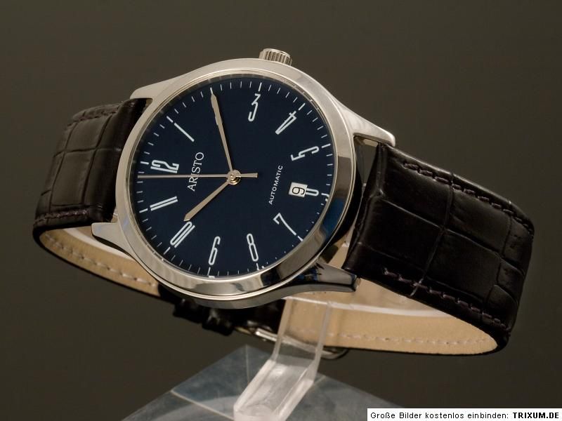 ARISTO Dessau Bauhaus, Automatic, Ref. 4H129, blue  