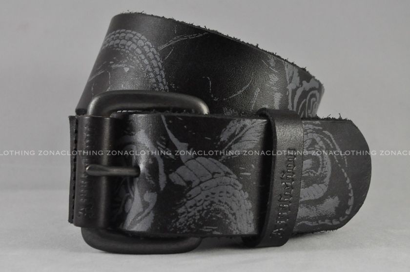 Affliction Leather Belts New Styles 2012 S Skull Cross Archaic LIve 