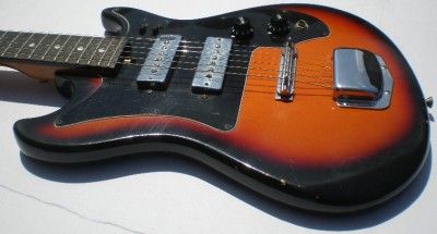 Harmony H 802 Sunburst Electric Vintage Guitar  