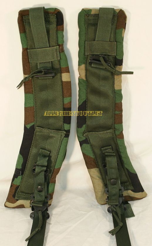 Quick Release LC2 ALICE PACK Shoulder Straps CAMO NEW  