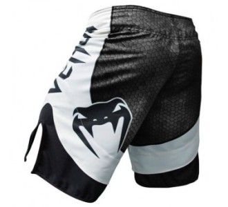 VENUM IA 3.0 MMA FIGHT SHORTS BLACK SMALL 31/32  