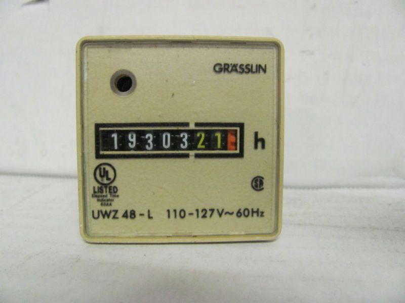 Grasslin UWZ 48 L 110 127V Hour Meter  